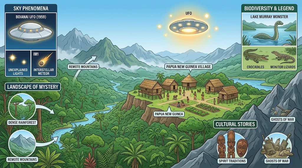 Overview image for Papua New Guinea's Strangest Stories...
