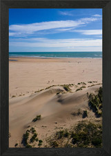 Listing image for Desert beach Framed Wall Art Poster Canvas Print Picture