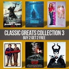 Listing image for Classic Great Movie Posters Wall Art Poster Prints Collection 3
