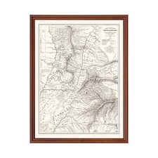 Listing image for Old Map of Paraguay 1873 - Vintage Paraguay Art Wall Decor