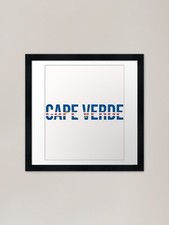 Listing image for Cape Verde Framed Art Print Framed Wall Art Poster Canvas Print Picture