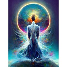 Listing image for Mystical Psychic Spiritual Dream Wall Art Canvas Picture Print 18X24
