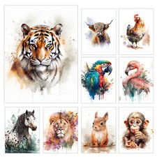 Listing image for Animals Wall Art Metal Print Plaque Sign Prints Signs Home Décor Gift M156