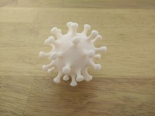 Listing image for Coronavirus COVID Virus Model Sculpture Pandemic Pathogen - Pick Size, Color