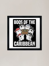 Listing image for BOOS OF THE CARIBBEAN - GHOST HALLO Framed Wall Art Poster Canvas Print Picture