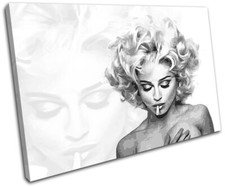 Listing image for Madonna Music Iconic Celebrities SINGLE CANVAS WALL ART Picture Print VA
