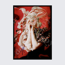 Listing image for AURORA AKSNES SINGER SIGNED AUTOGRAPH POSTER PRINT A5 A4 A3