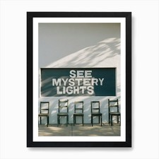 Listing image for Marfa Lights on Film Art Print Framed Wall Art Poster Canvas Print Picture