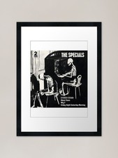 Listing image for The Specials (Ghost Town) Framed Ar Framed Wall Art Poster Canvas Print Picture