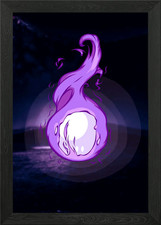 Listing image for Will O The Wisp Goetia Framed Wall Art Poster Canvas Print Picture