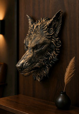 Listing image for Wolf Head Wall Hang - Ornate wall Display Decor