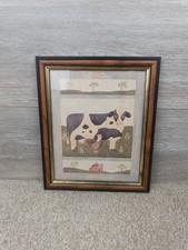 Listing image for PRIMITIVE FOLK ART FRAMED PRINT BY MARY PECKINGHAM FRAMED PRINT