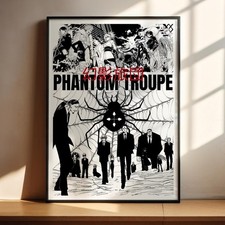 Listing image for Hunter x Hunter Phantom Troupe Anime Poster HxH Wall Art Print Gift