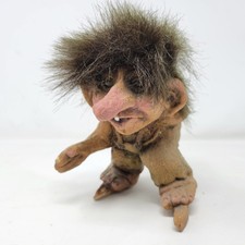 Listing image for Nyform Norway Ice Skating Troll Figurine Handmade Norway Folklore