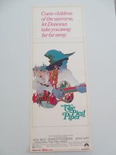 Listing image for THE PIED PIPER US INSERT POSTER DONOVAN JACK WILD DONALD PLEASENCE 1971