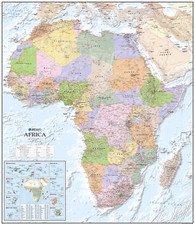 Listing image for Map of Africa - African Political Map, Poster of Africa