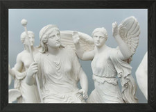 Listing image for Ancient Greece Framed Wall Art Poster Canvas Print Picture