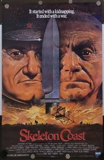 Listing image for Skeleton Coast (1989) Original Vintage movie poster - video store Promo