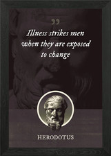 Listing image for Illness strikes men when Framed Wall Art Poster Canvas Print Picture