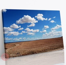 Listing image for Rural Field Landscape Nature Photography Living Room Wall Art Canvas Print