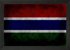 Listing image for Gambia Framed Wall Art Poster Canvas Print Picture