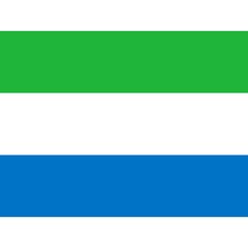 Listing image for Sierra Leone National Flag Country XL Wall Art Canvas Poster Print Huge