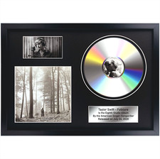 Listing image for Taylor Swift - Folklore / CD / Souvenir in black frame / Music Memorabilia
