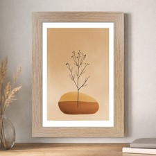 Listing image for Minimal Scandinavian Wall Art - Giclée Art Print Tall Botanical