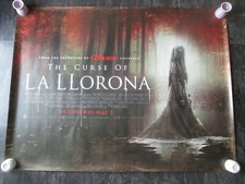 Listing image for THE CURSE OF LA LLORONA ORIGINAL QUAD POSTER DOUBLE-SIDED UK CINEMA MOVIE POSTER