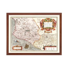 Listing image for Old Map of Peru 1623 - Vintage Peru Art Wall Decor