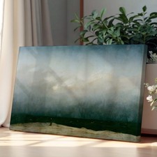 Listing image for The Monk The Sea Caspar David Friedrich Canvas Wall Art Print Framed Home Decor