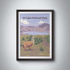 Listing image for El Cajas National Park Ecuador Travel Poster