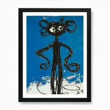 Listing image for 'Monster' Art Print Framed Wall Art Poster Canvas Print Picture