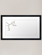 Listing image for Total Solar Eclipse August 21 2017 Framed Wall Art Poster Canvas Print Picture
