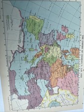Listing image for Map Empire Of Charles V AD 1555 Growth Of Russia To 1914 CN #137 (1950) Print