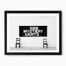 Listing image for Marfa Mystery Lights Art Print Framed Wall Art Poster Canvas Print Picture
