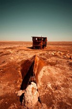 Listing image for 617442 Abandoned Boats In The Dry Aral Sea Watercraft Wall Print Poster