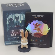 Listing image for Twisted Cryptids - Vinyl figures: Jackalope (opened)