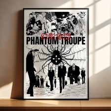 Listing image for Hunter x Hunter Poster – Phantom Troupe Anime Wall Art Print & Gifts