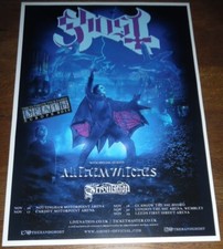 Listing image for Ghost - live music show Nov 2019 promotional tour concert gig poster