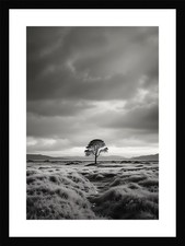 Listing image for Epic Scandinavian Minimal Framed Wall Art Poster Canvas Print Picture