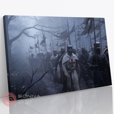 Listing image for Holy Land First Crusade Journey Canvas Wall Art Picture Framed Print Jerusalem