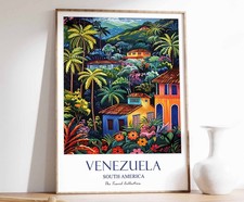 Listing image for 10 Venezuela Travel Poster, Venezuela Print, South America Travel Art, Tropical
