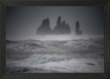 Listing image for Storm Framed Wall Art Poster Canvas Print Picture
